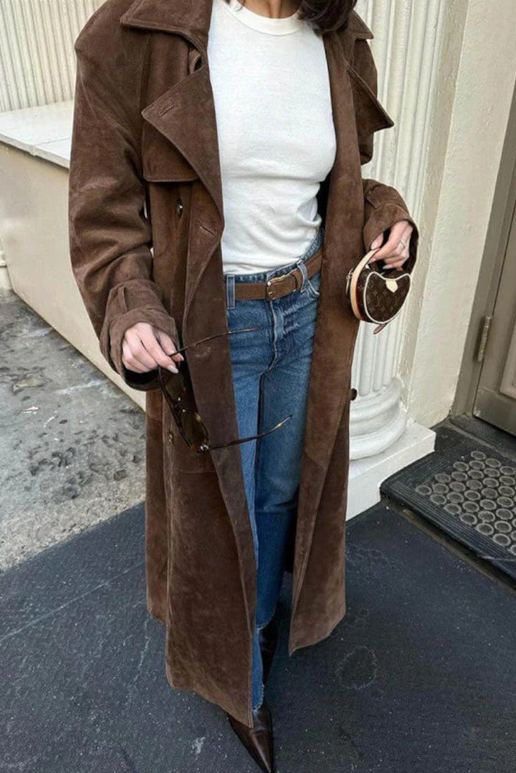 Mille™ | Trench élégant en daim