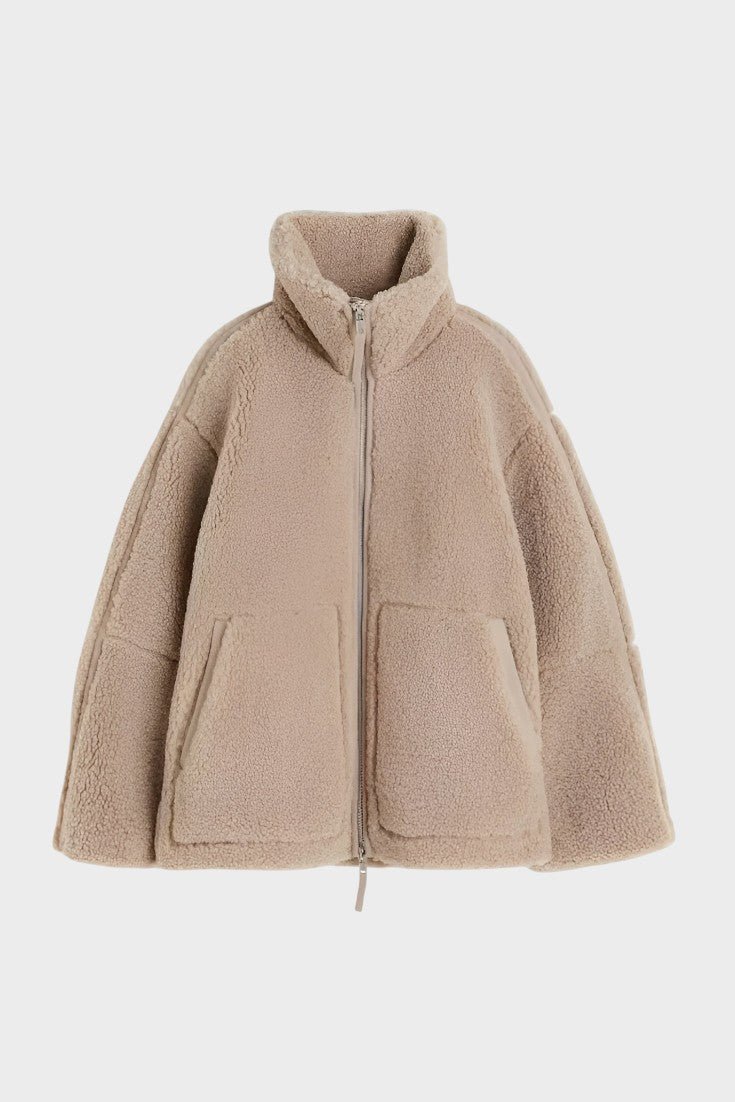 Mille™ | Élégant manteau teddy au design nordique