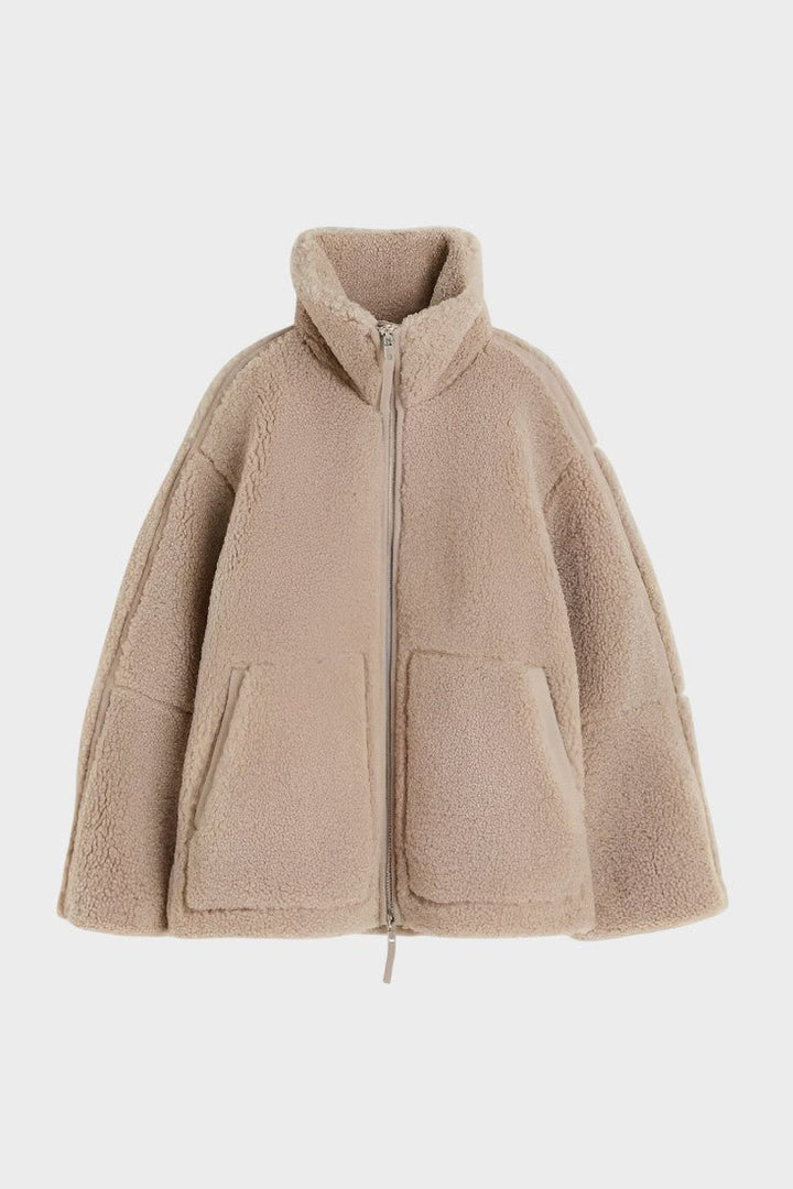 Mille™ | Élégant manteau teddy au design nordique