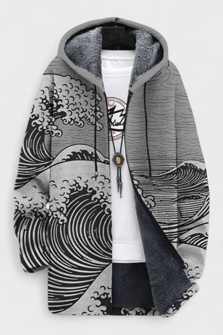 Nikola™ | Cardigan de luxe artistique
