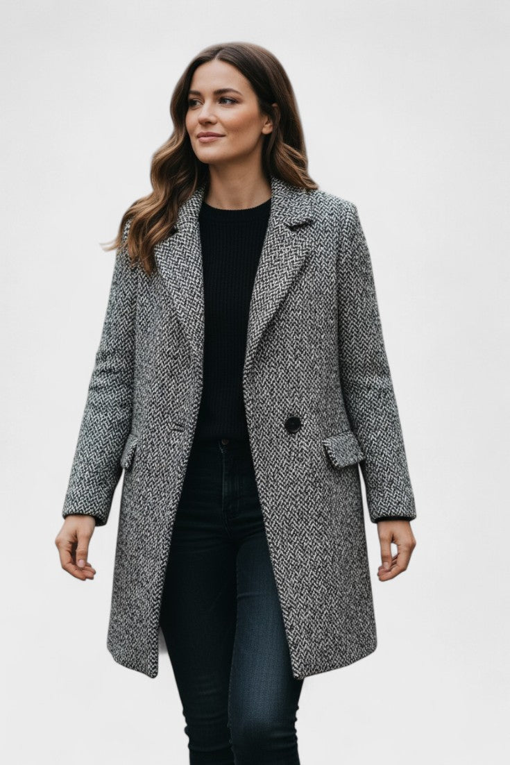 Oliven™ | Manteau long en laine premium