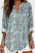 Olivia | Chemise Bleu Crépusculaire