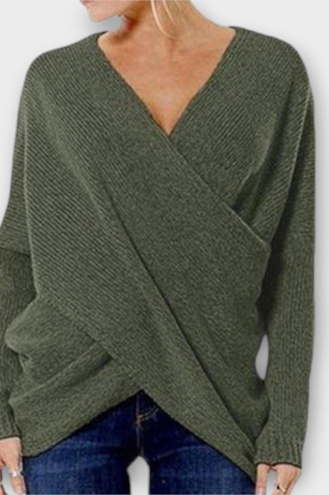 Olivia | Pull en V