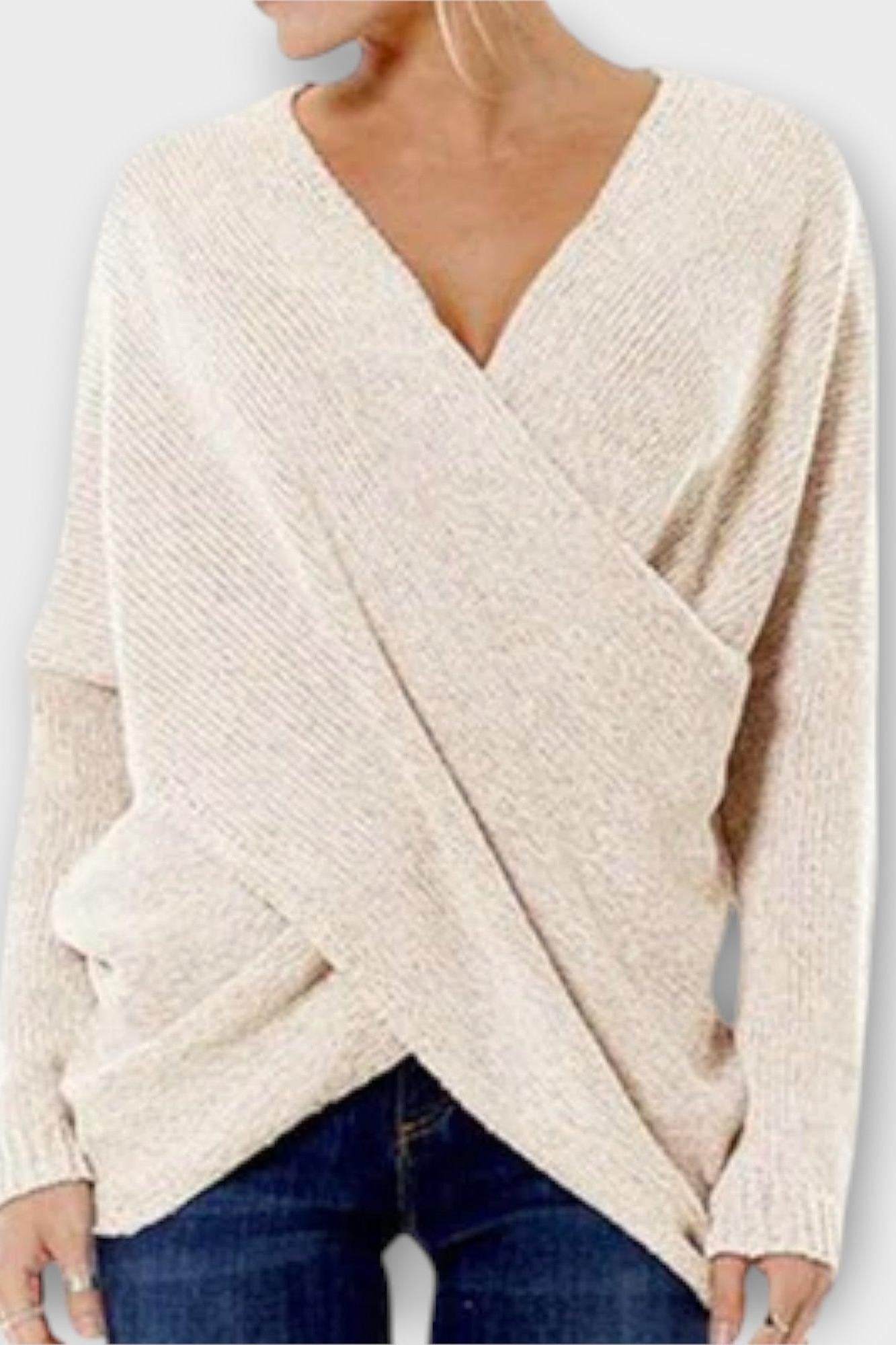 Olivia | Pull en V