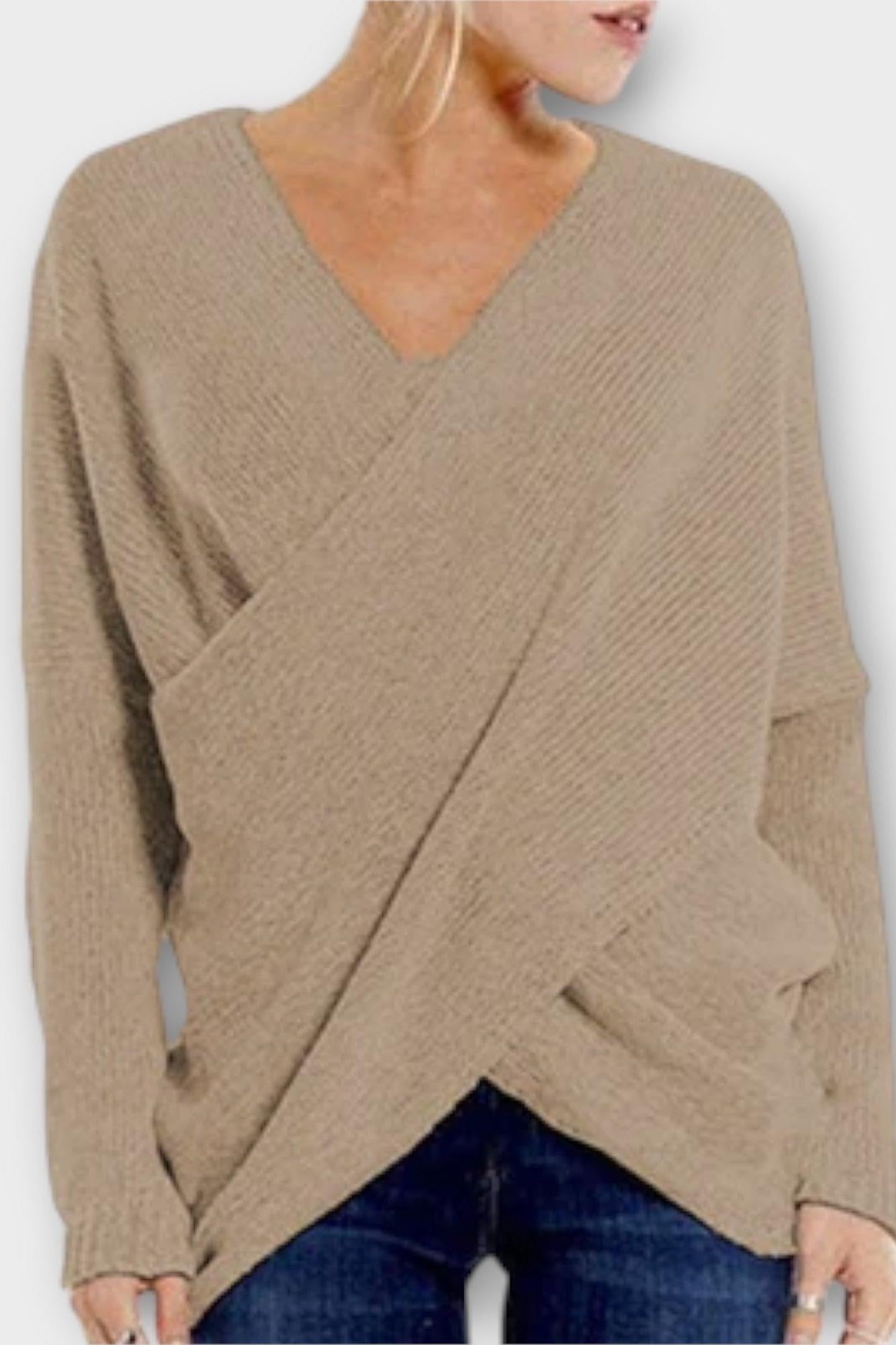 Olivia | Pull en V