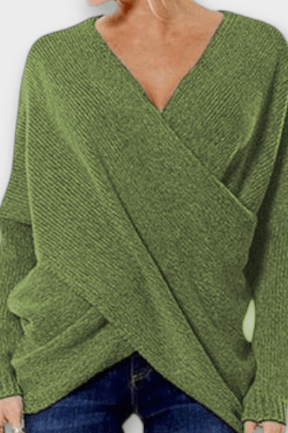 Olivia | Pull en V
