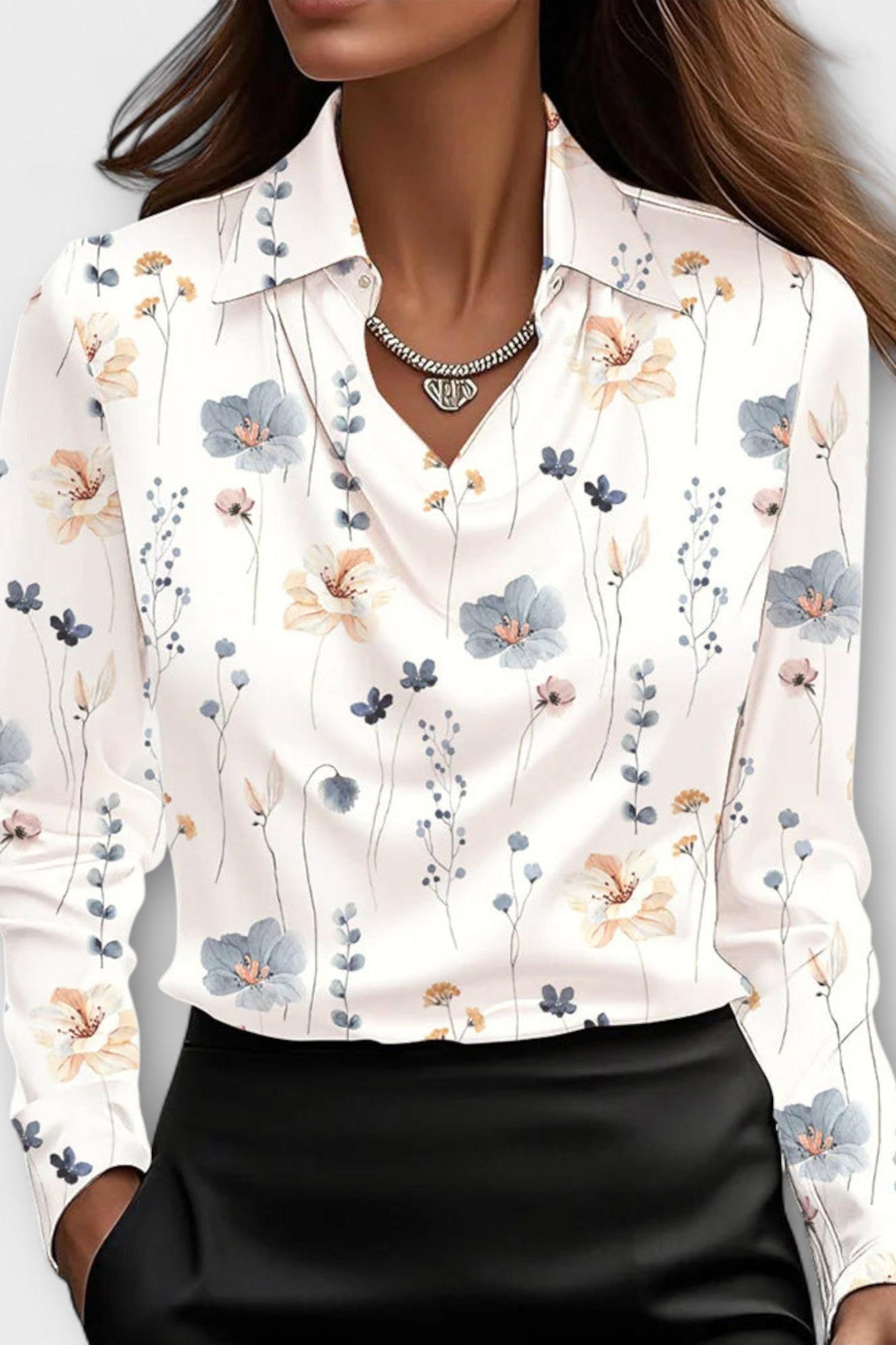 Ronja | Blouse en Satin