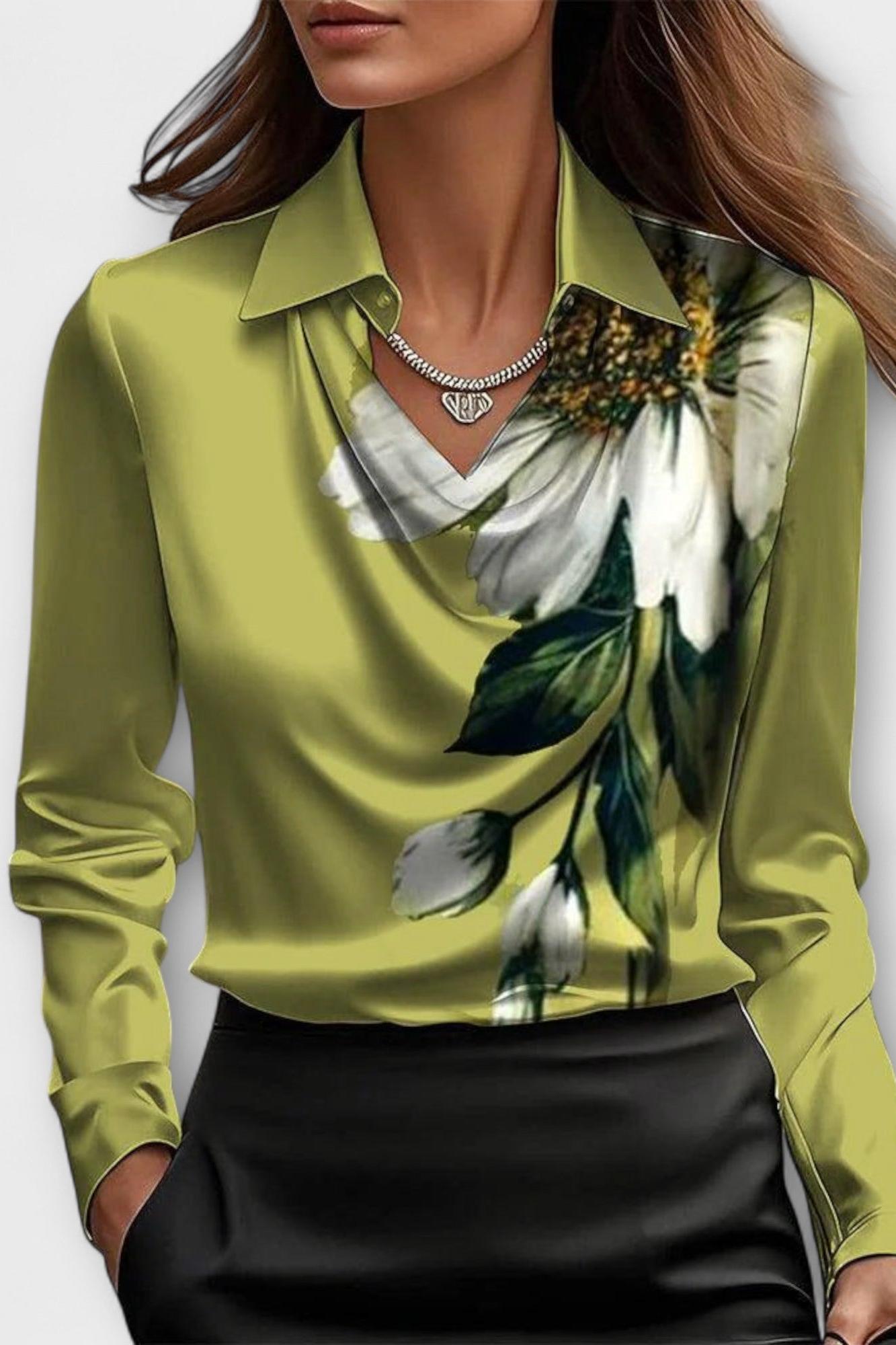 Ronja | Blouse en Satin