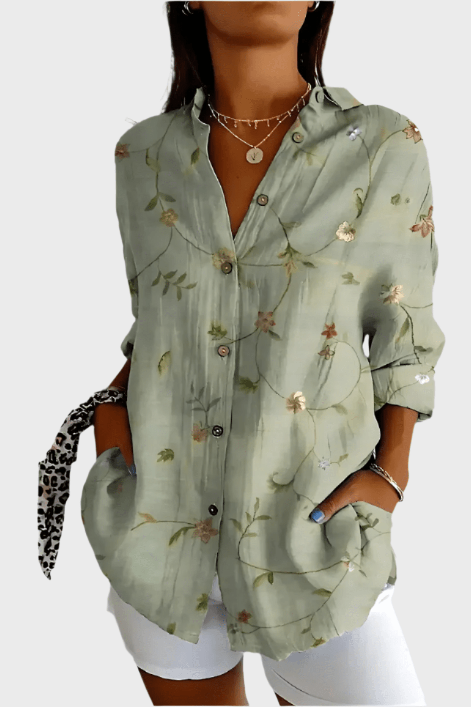 Rosa | Chemise à fleurs