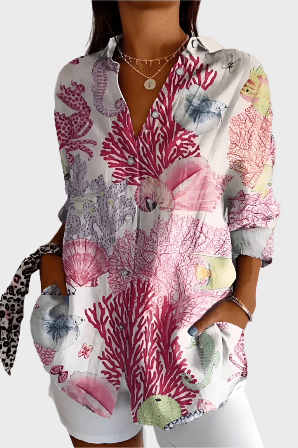 Rosa | Chemise à fleurs