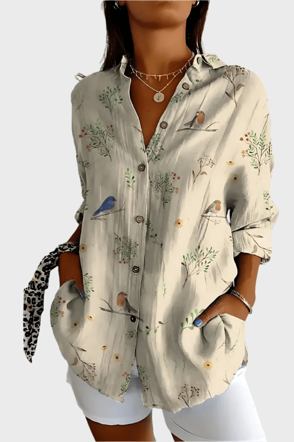 Rosa | Chemise à fleurs