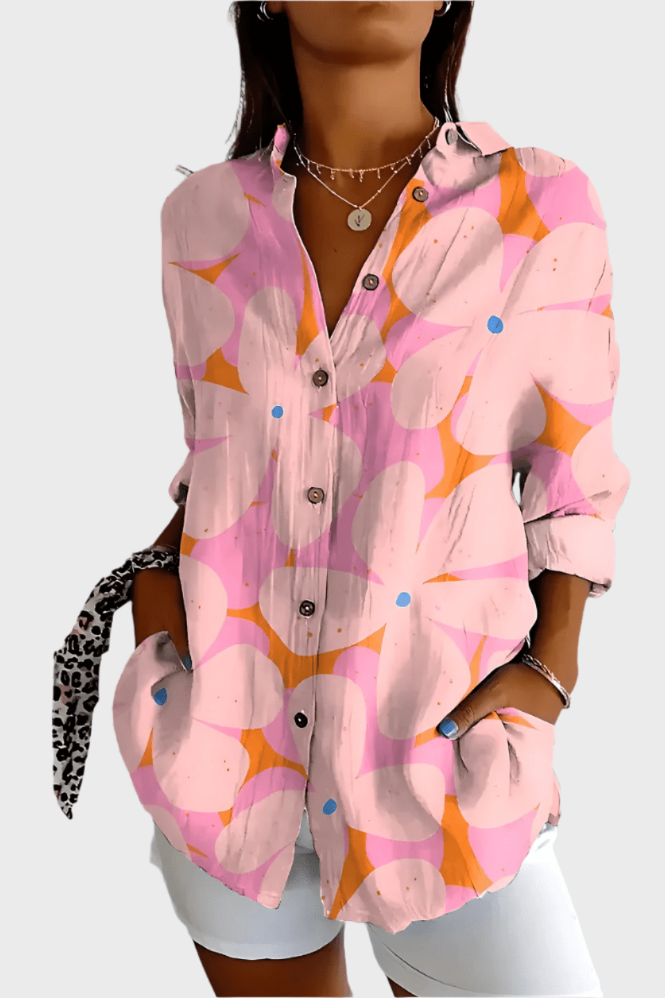 Rosa | Chemise à fleurs