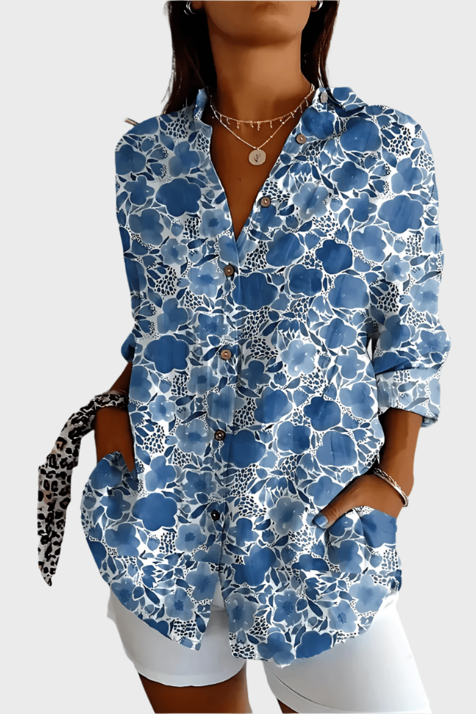 Rosa | Chemise à fleurs