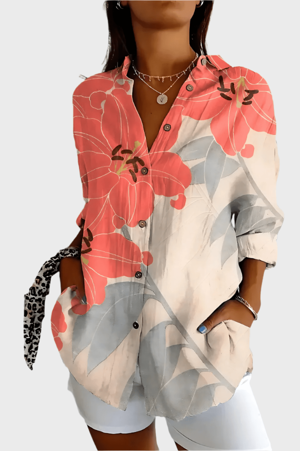 Rosa | Chemise à fleurs