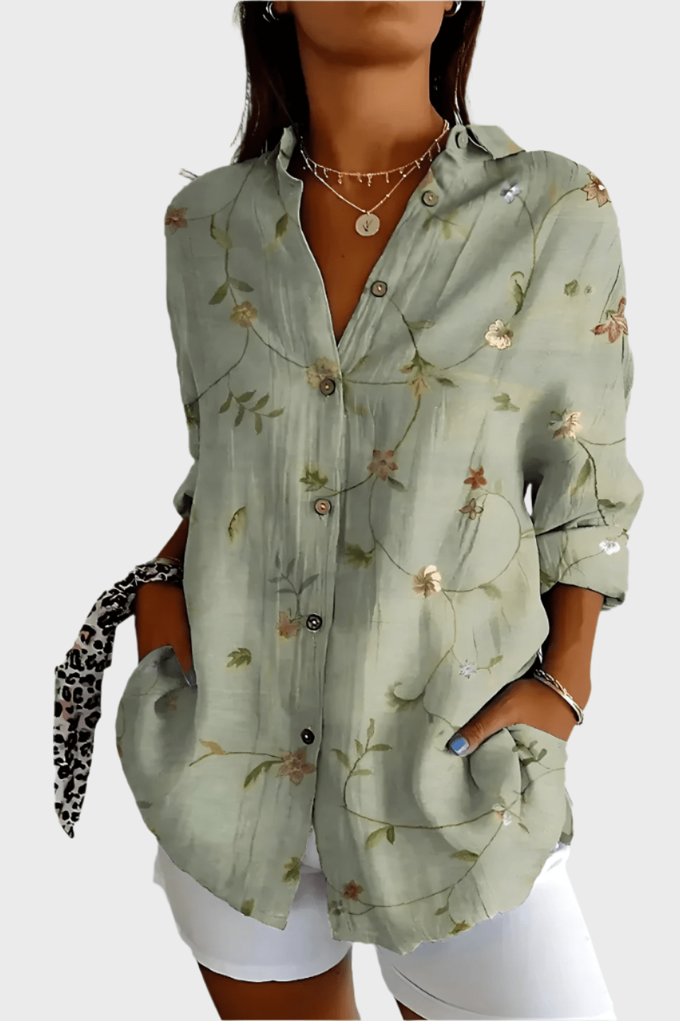Rosa | Chemise à fleurs
