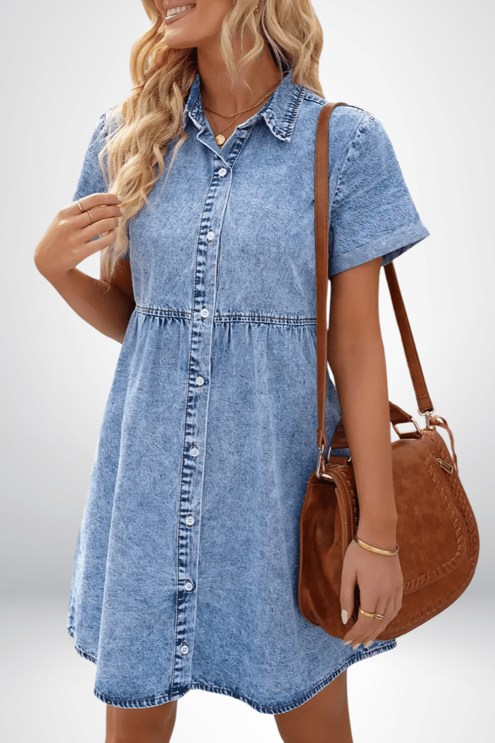 Rosa | Robe en Denim
