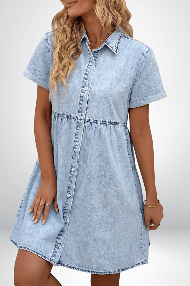 Rosa | Robe en Denim