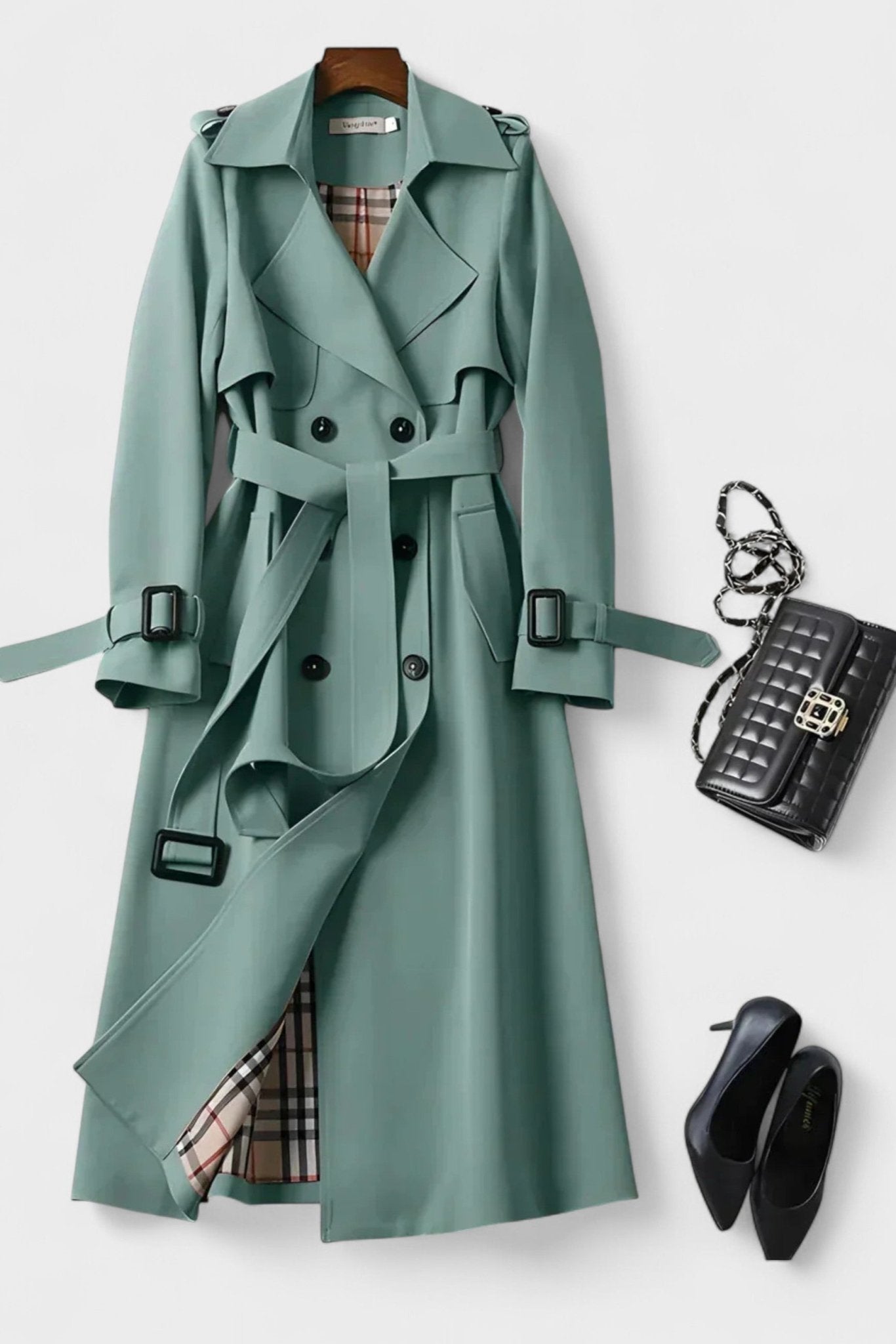 Saara™ | Manteau élégant avec ceinture à la taille