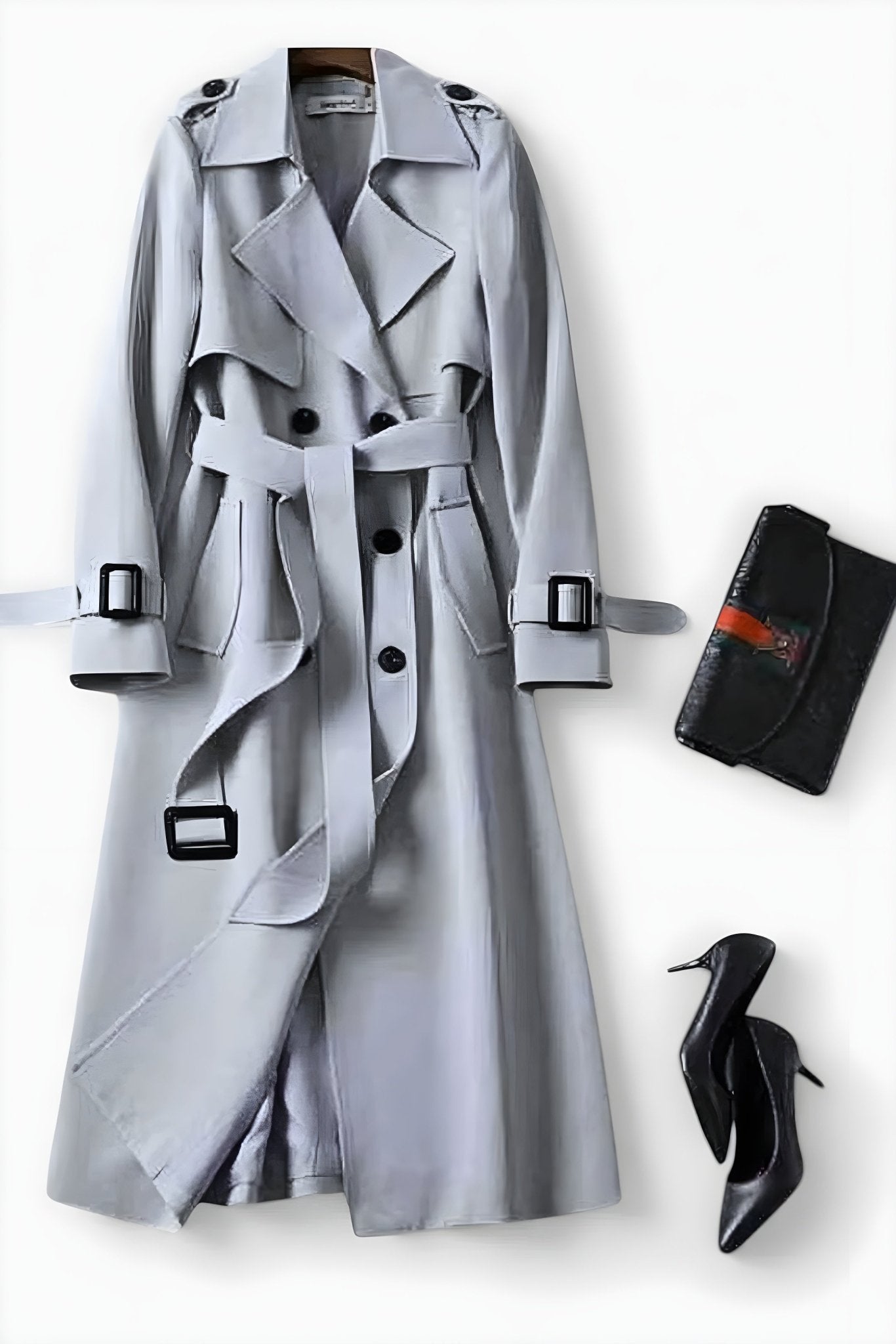 Saara™ | Manteau élégant avec ceinture à la taille
