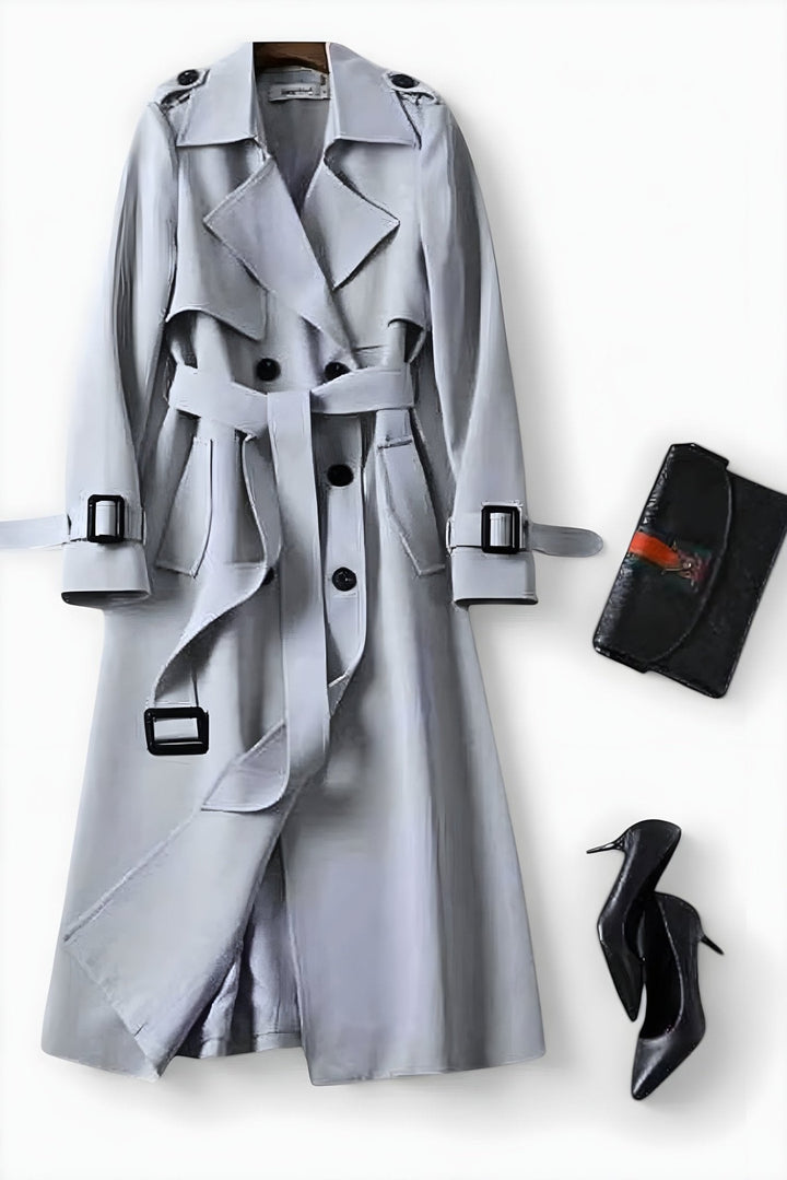 Saara™ | Manteau élégant avec ceinture à la taille
