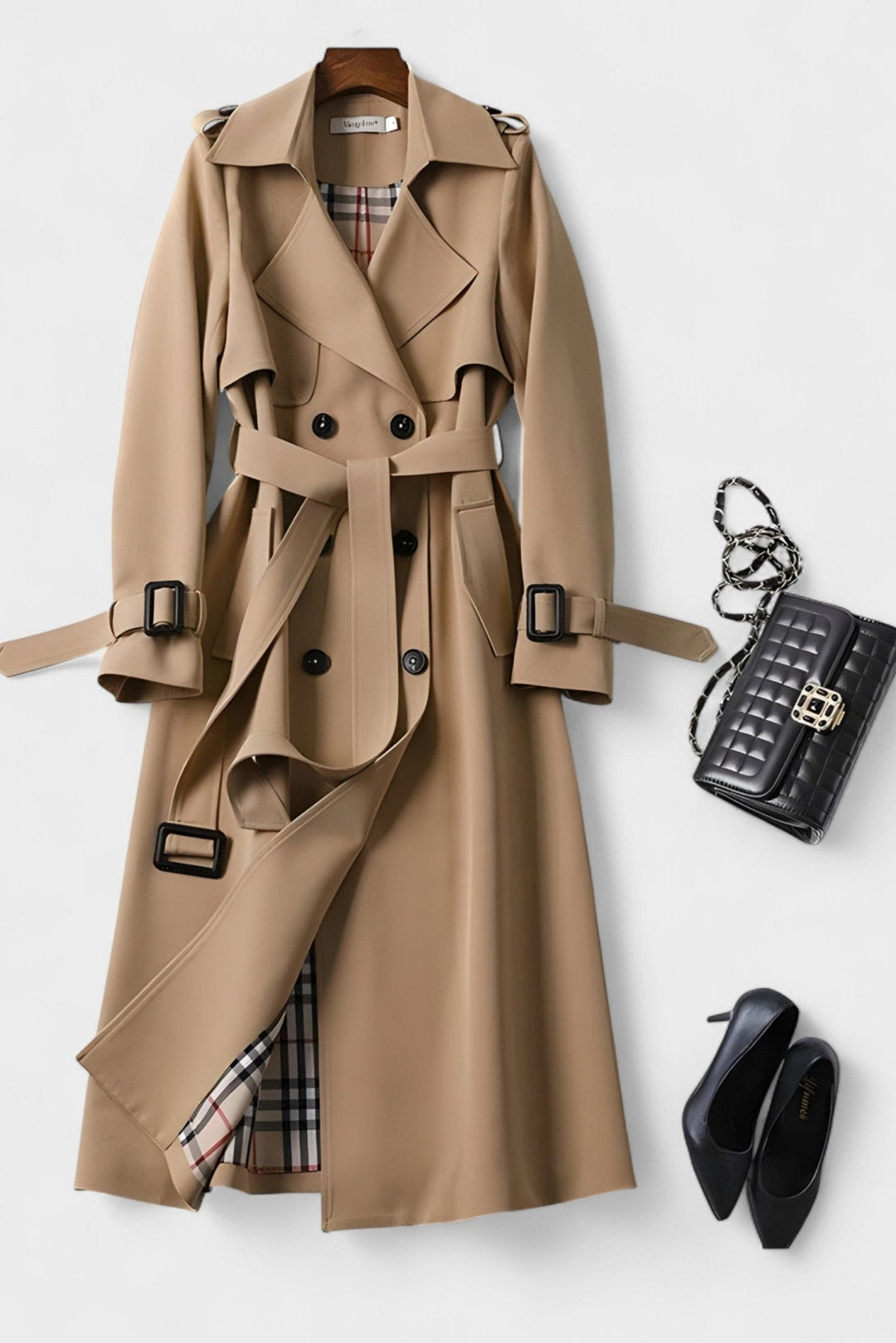 Saara™ | Manteau élégant avec ceinture à la taille