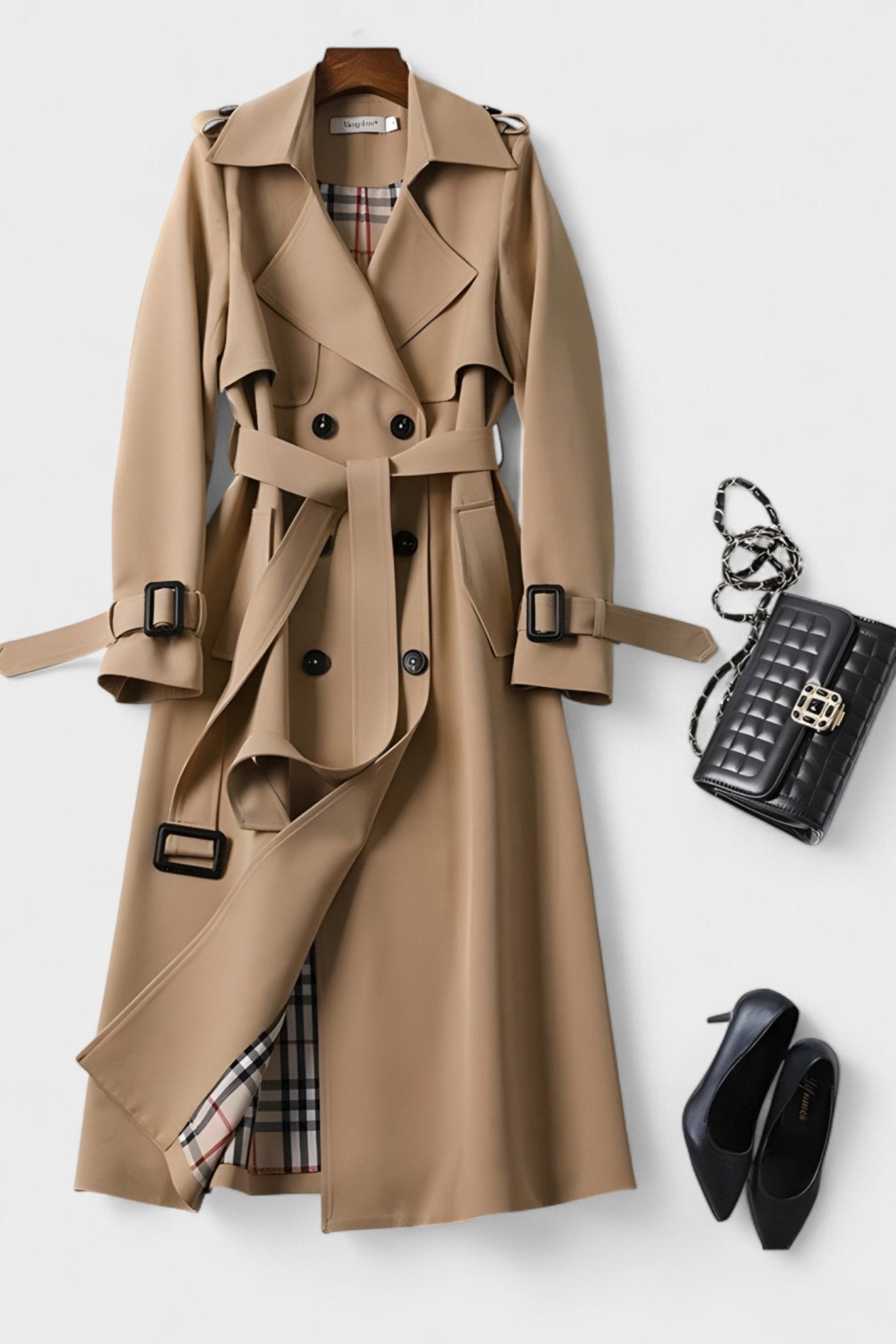 Saara™ | Manteau élégant avec ceinture à la taille