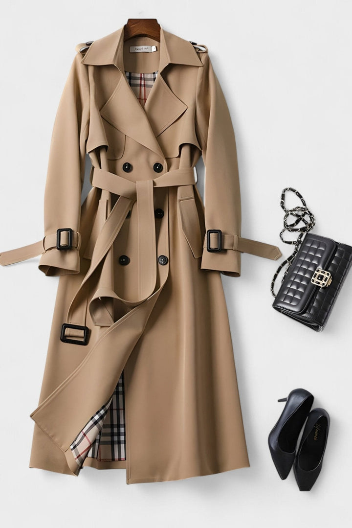Saara™ | Manteau élégant avec ceinture à la taille
