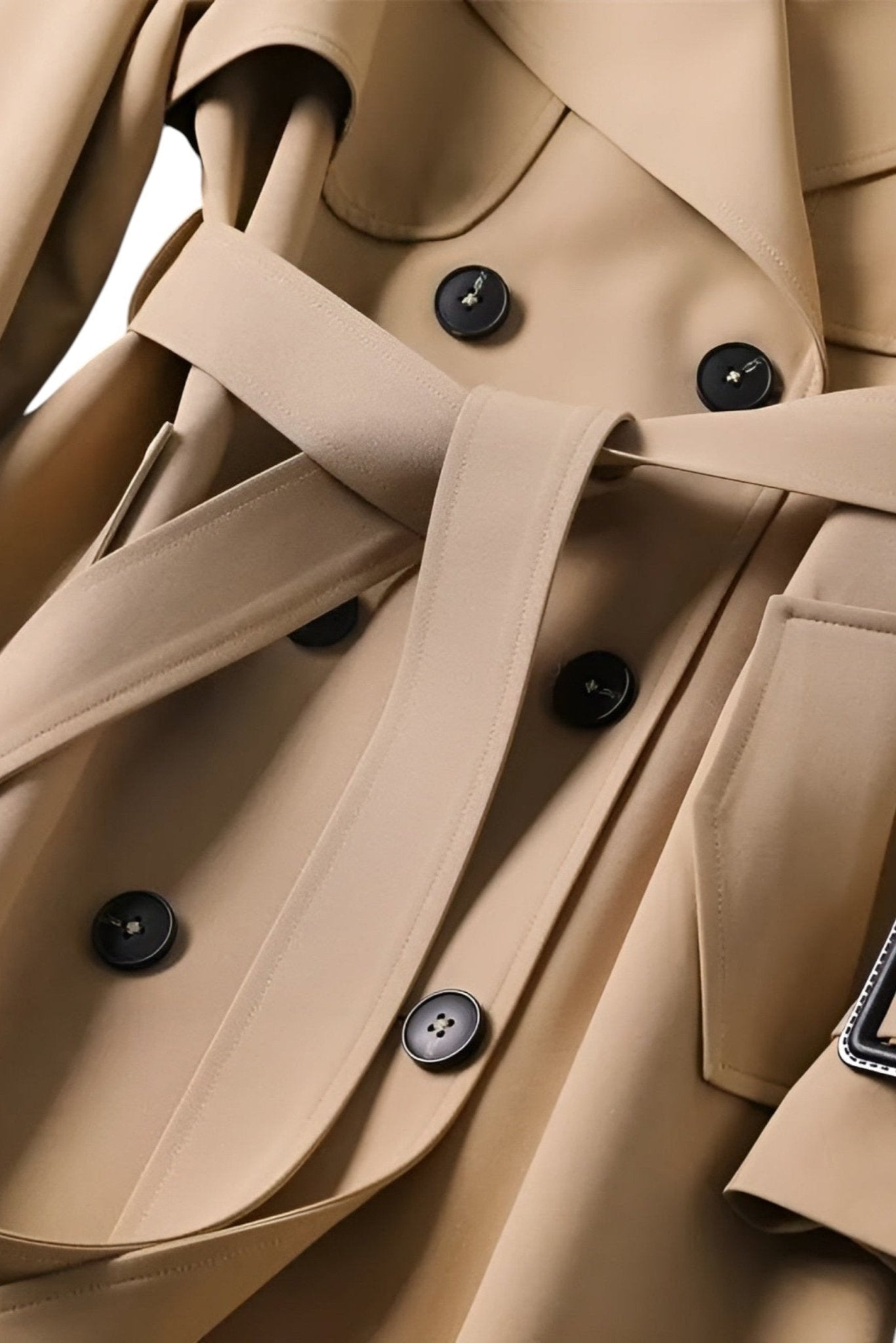Saara™ | Manteau élégant avec ceinture à la taille