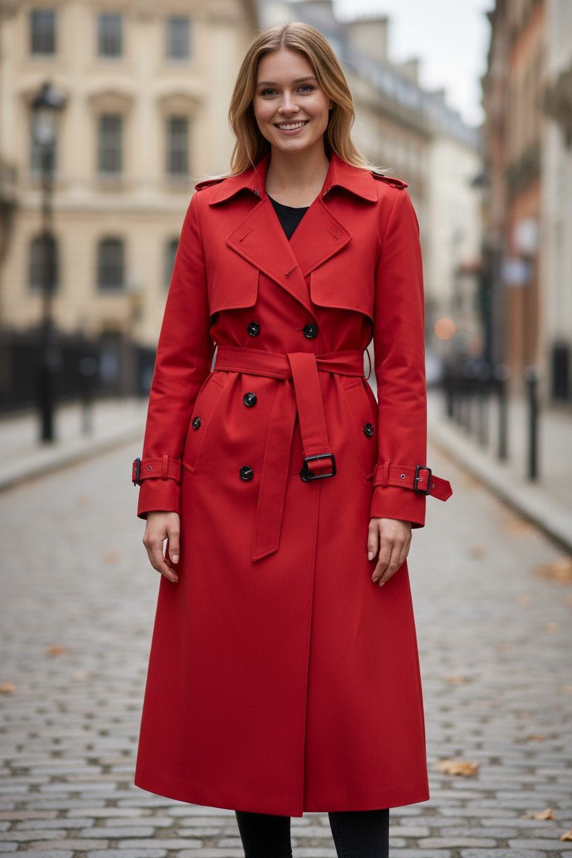 Saara™ | Manteau élégant avec ceinture à la taille