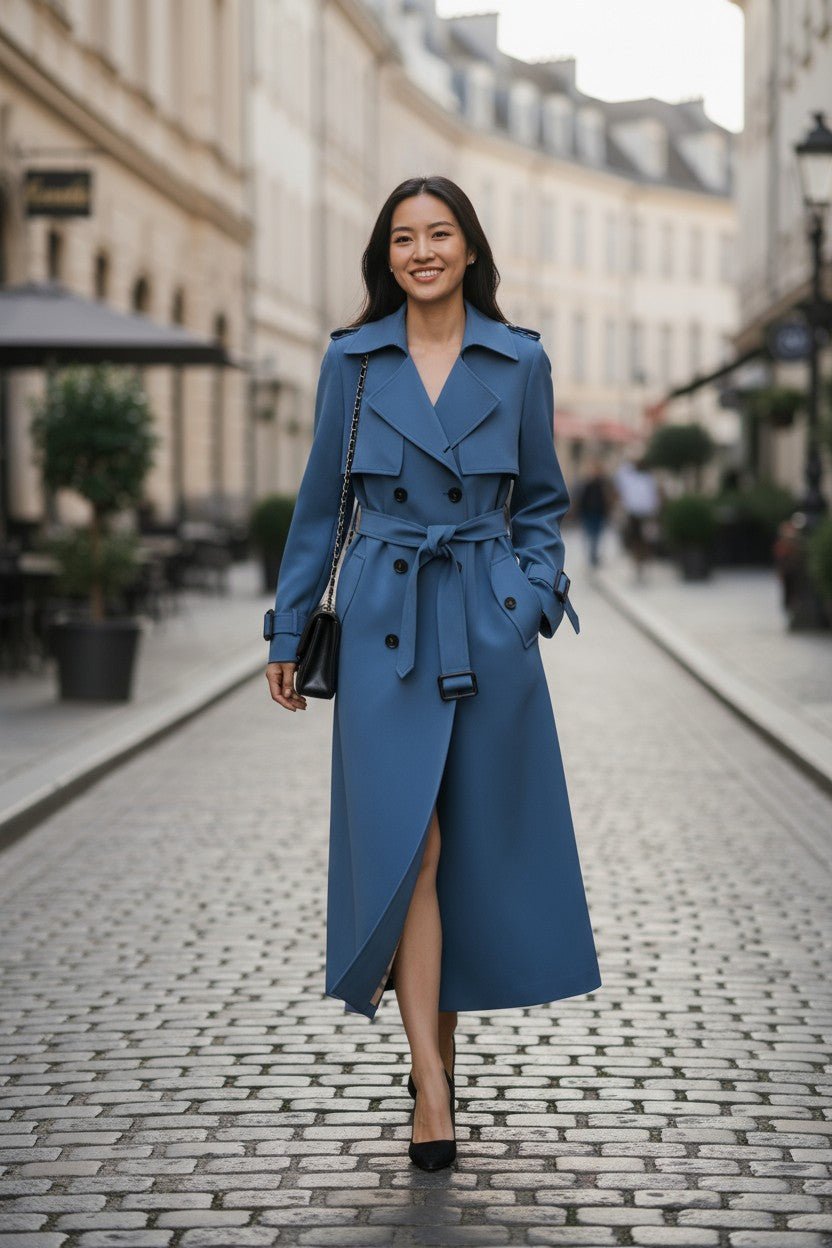 Saara™ | Manteau élégant avec ceinture à la taille