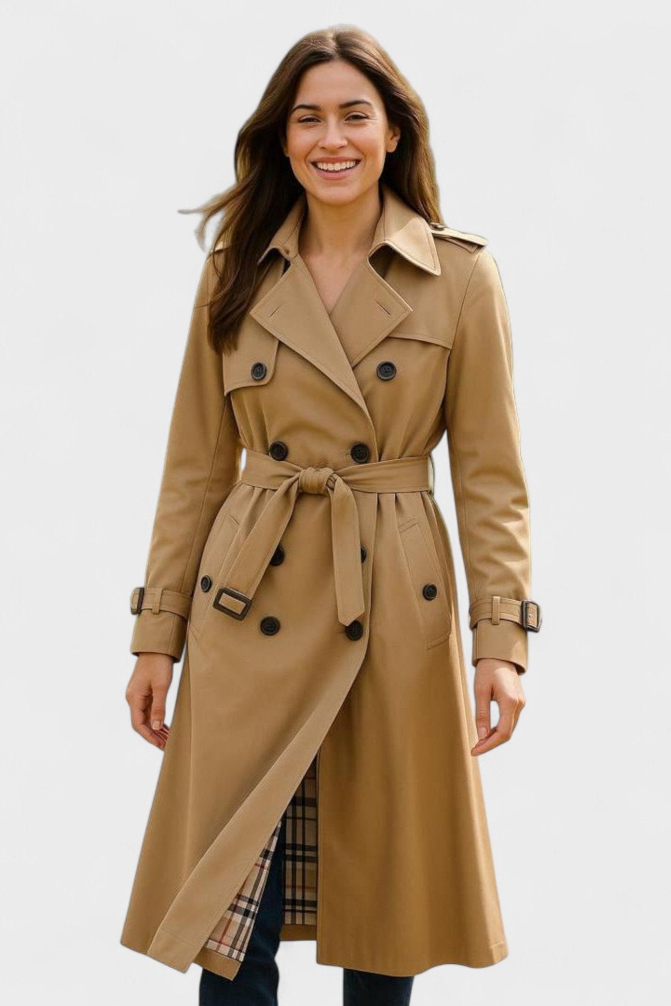 Saara™ | Manteau élégant avec ceinture à la taille