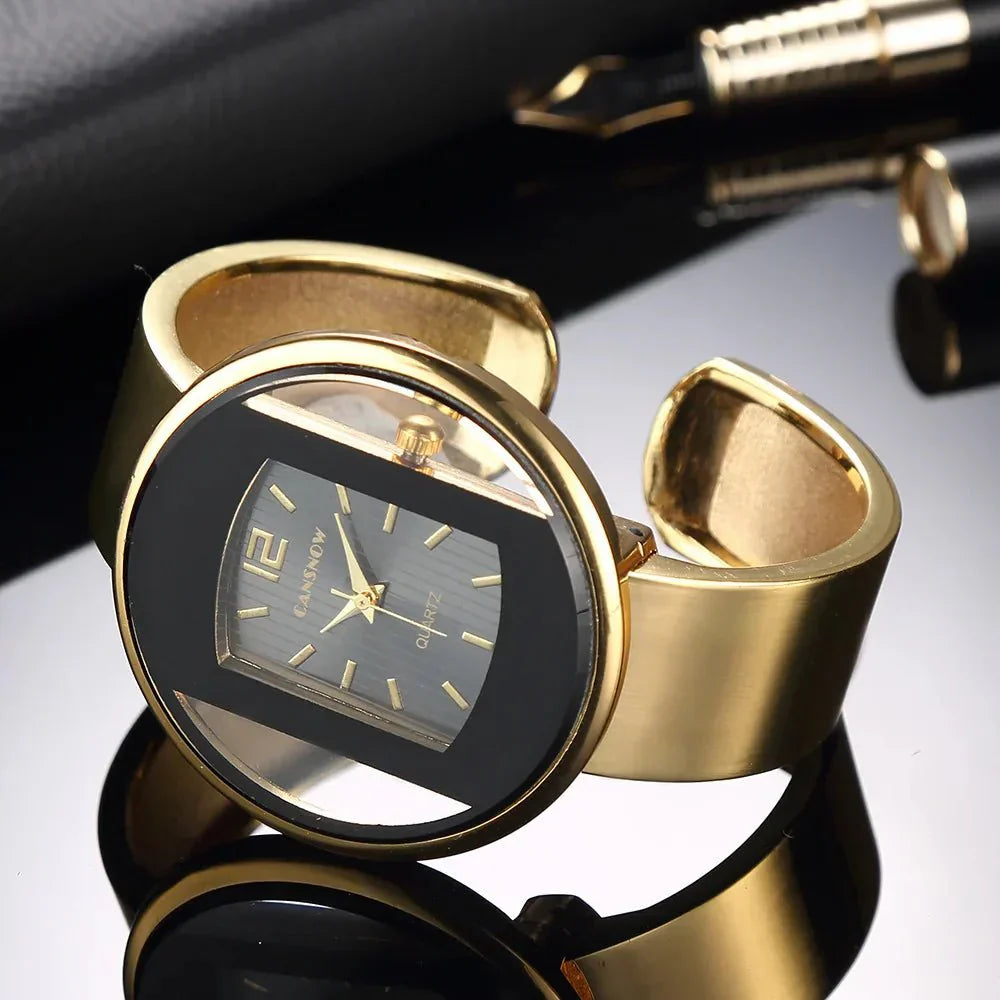 Saga | Montre en Or Noir
