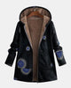 Sage | Veste Sherpa avec Motif Tribal