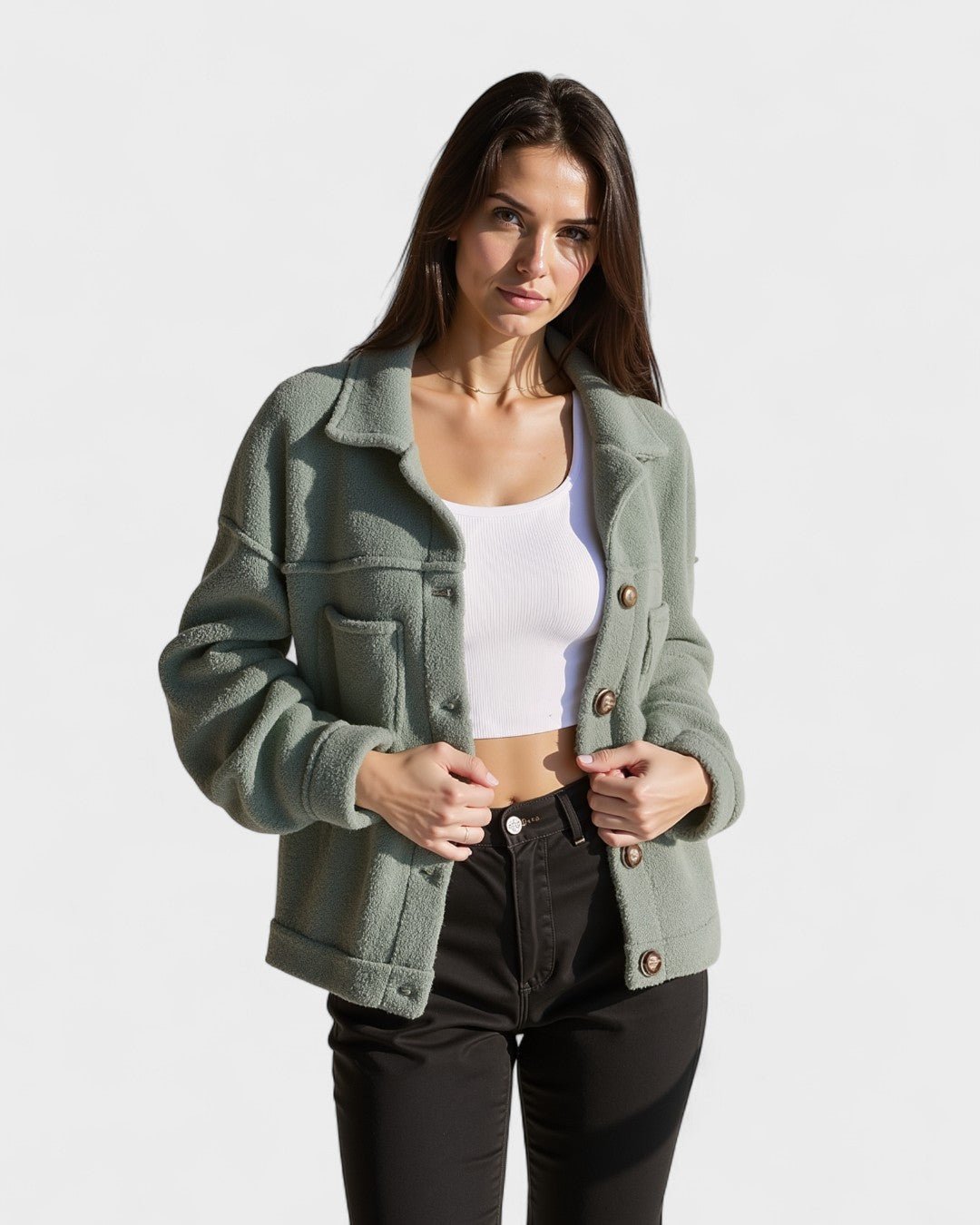 Selina | Veste en Fleece