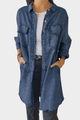 Sidsel | Robe chemise en denim