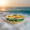 Signe | Bague en Argent Vagues de la Mer