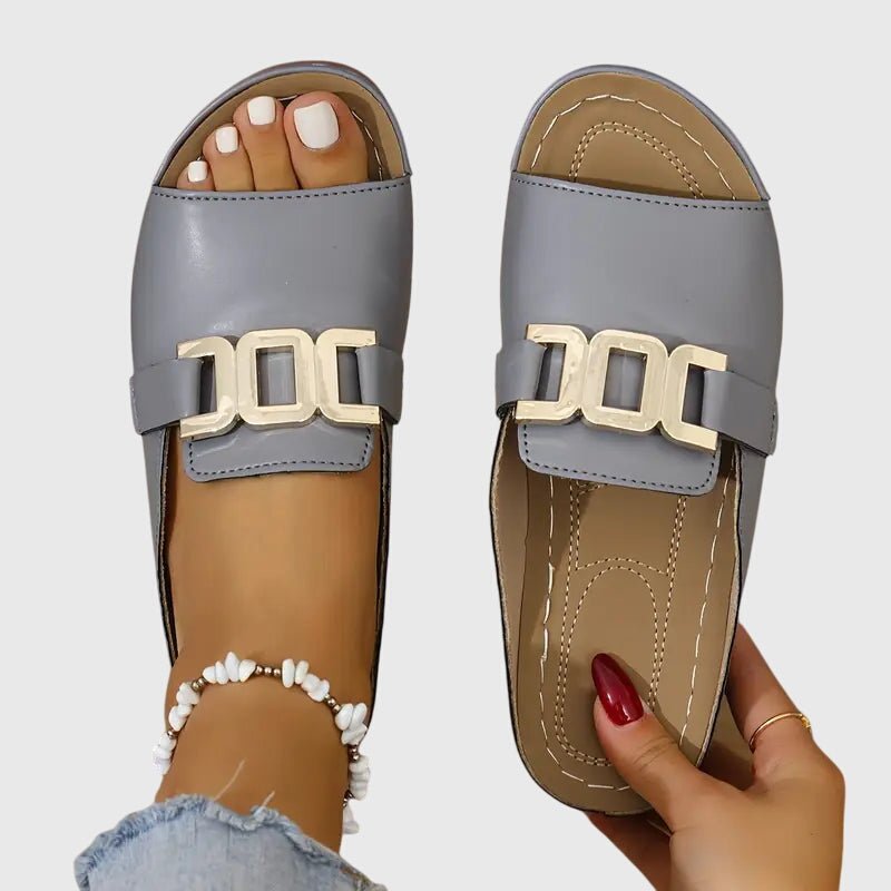 Silje | Sandales avec Boucle Dorée