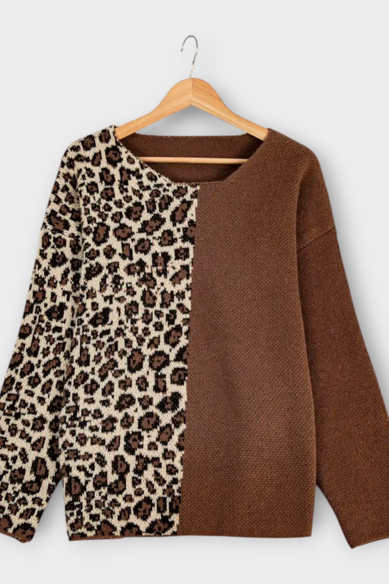 Silje | Pull Léopard