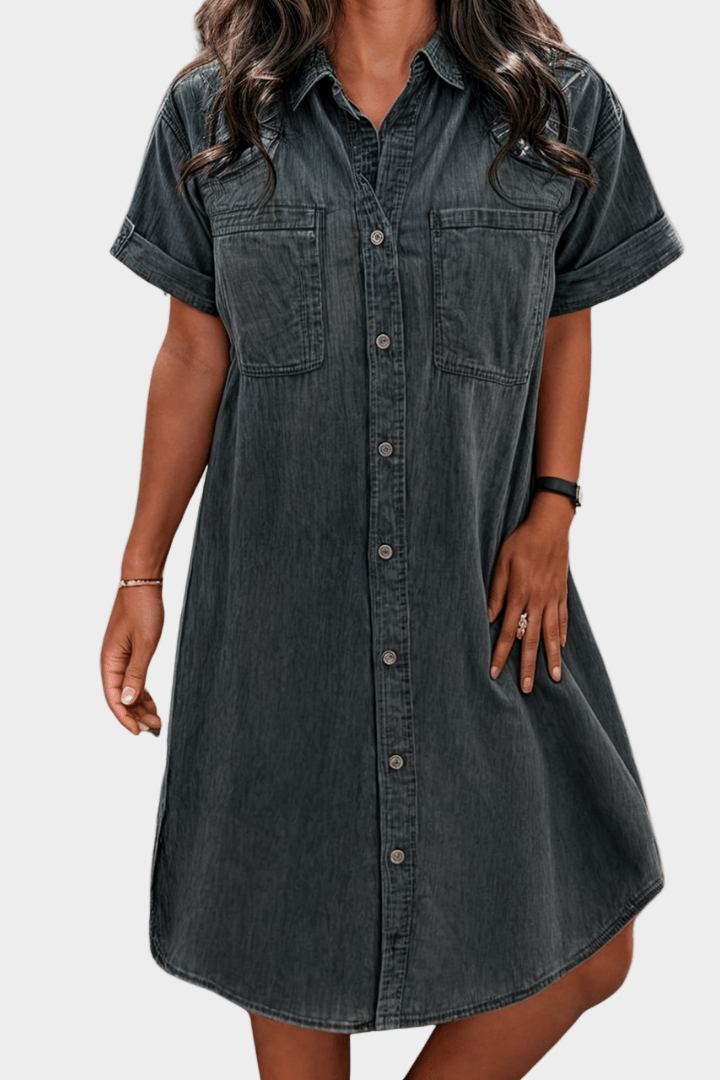 Solveig | Robe en denim