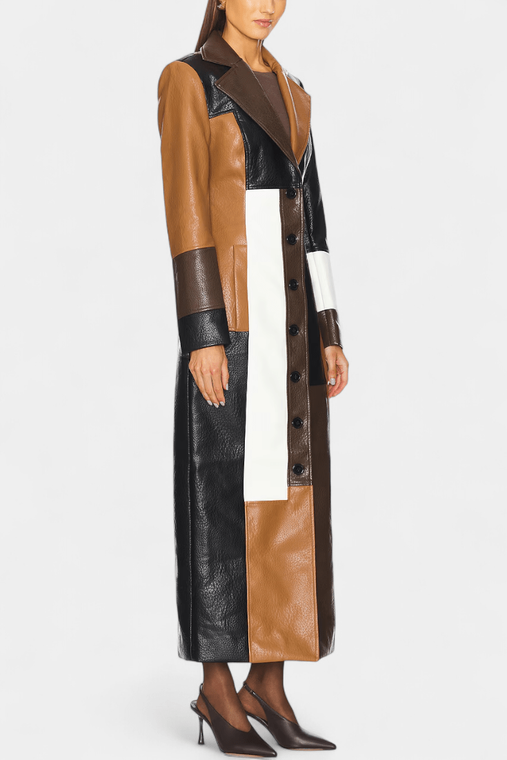 Solveig | Trench en Patchwork