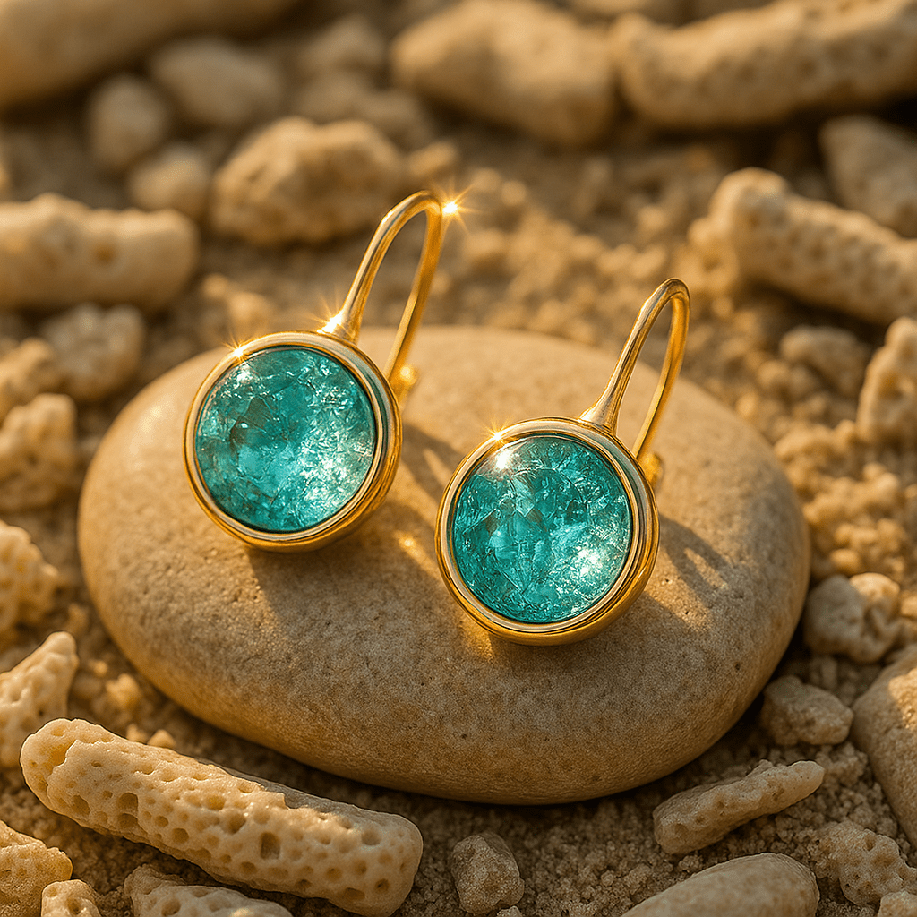 Stine | Boucles d'oreilles turquoise