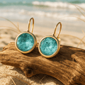 Stine | Boucles d'oreilles turquoise