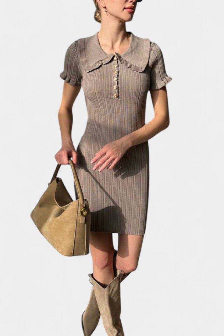Tanja | Robe en tricot