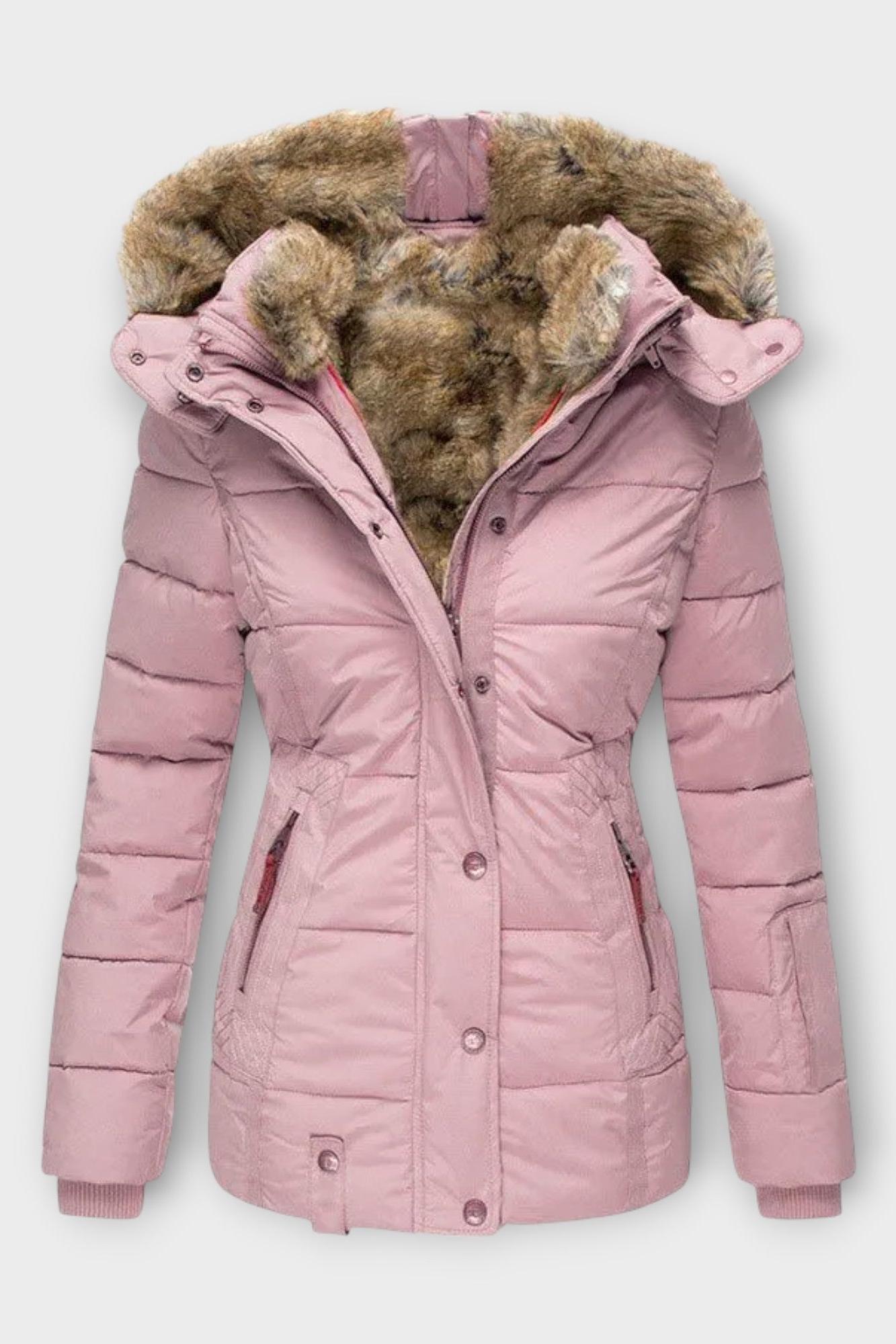 Thilde™ | Manteau avec un doux revêtement en fourrure