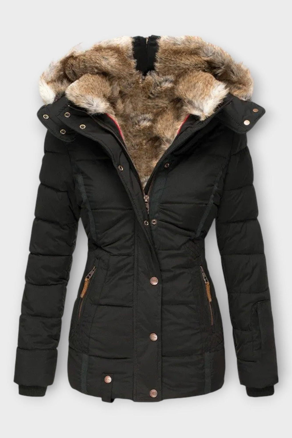 Thilde™ | Manteau avec un doux revêtement en fourrure
