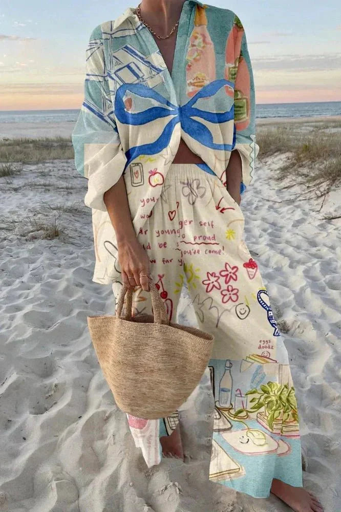 Vibeke | Ensemble Motivational de Plage