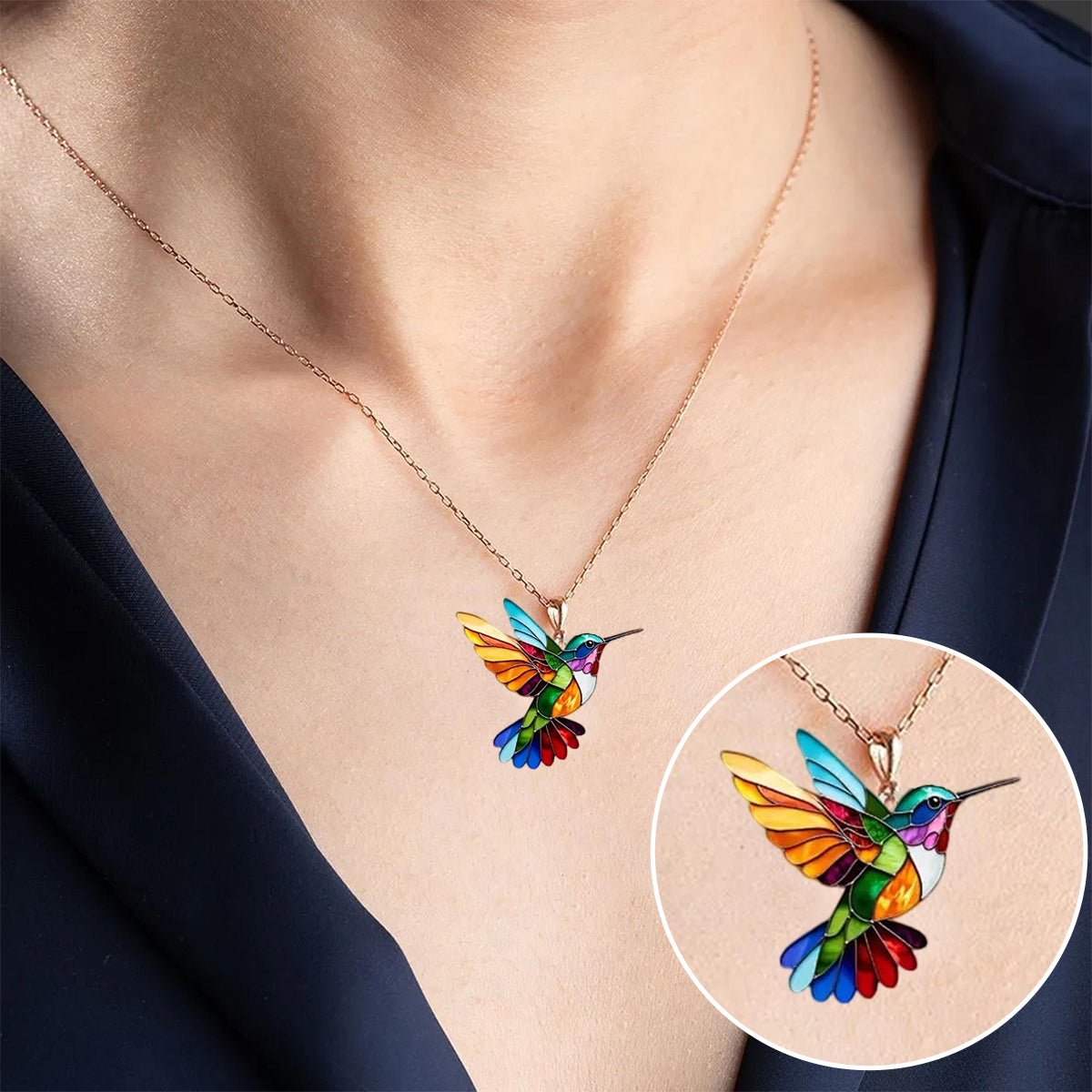 Viola | Collier Kolibri