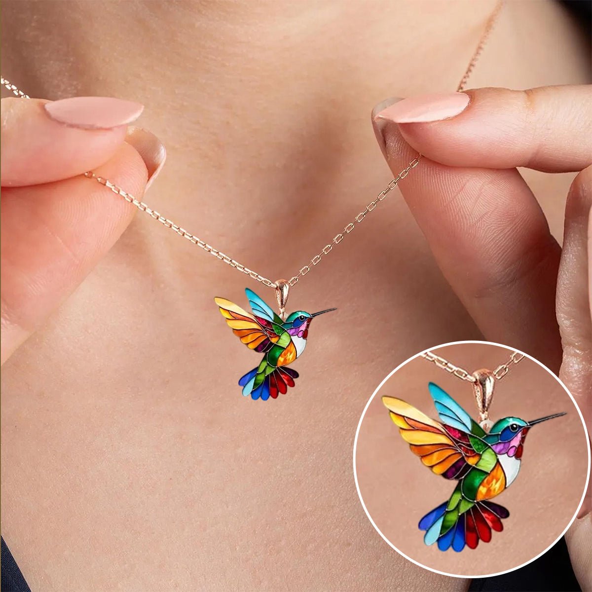 Viola | Collier Kolibri