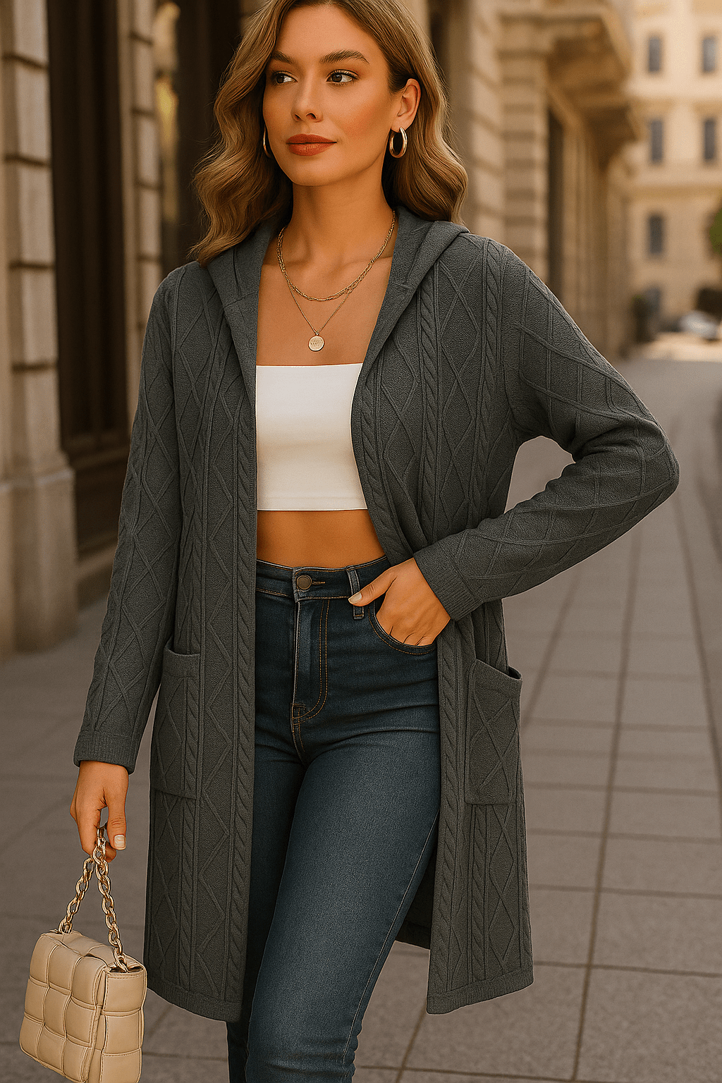 Zienna | Veste en maille
