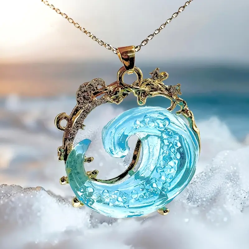 Collier Lumineux “Serment de l'Océan”